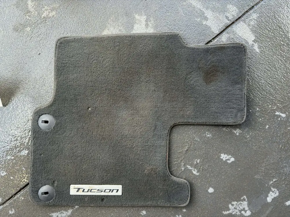 Before: floor mats