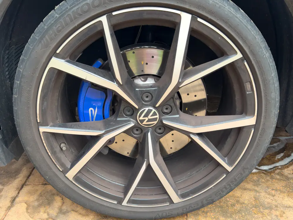Before: wheels & brake dust